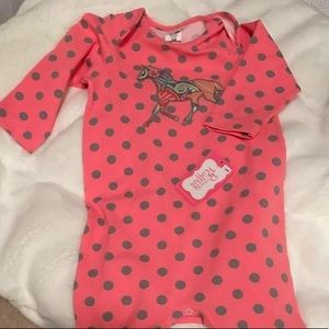 Kids toddler RicRac and Ruffles romper 24mo